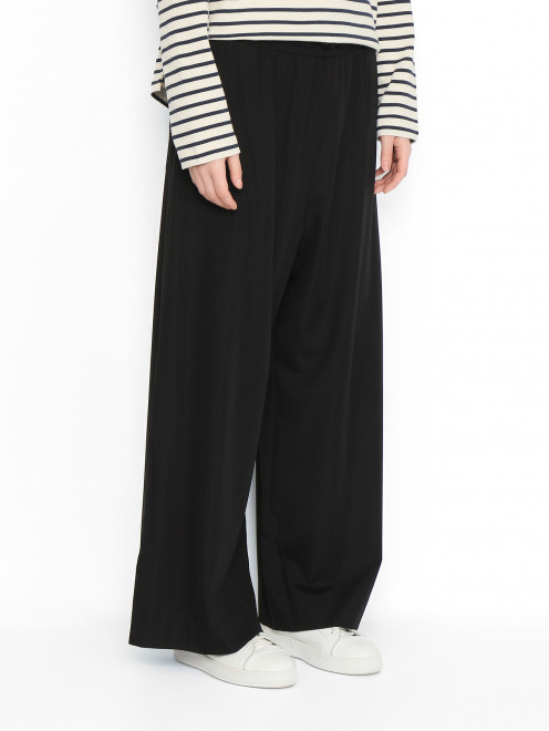 Трикотажные брюки на резинке Weekend Max Mara - МодельВерхНиз