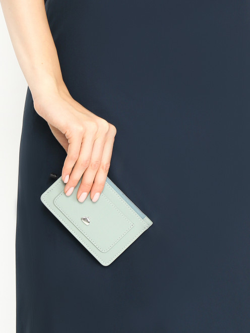 Кошелек из кожи на молнии Weekend Max Mara - МодельОбщийВид