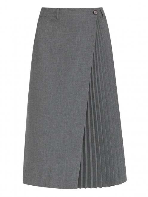 Комбинированная юбка-миди Semicouture - Общий вид