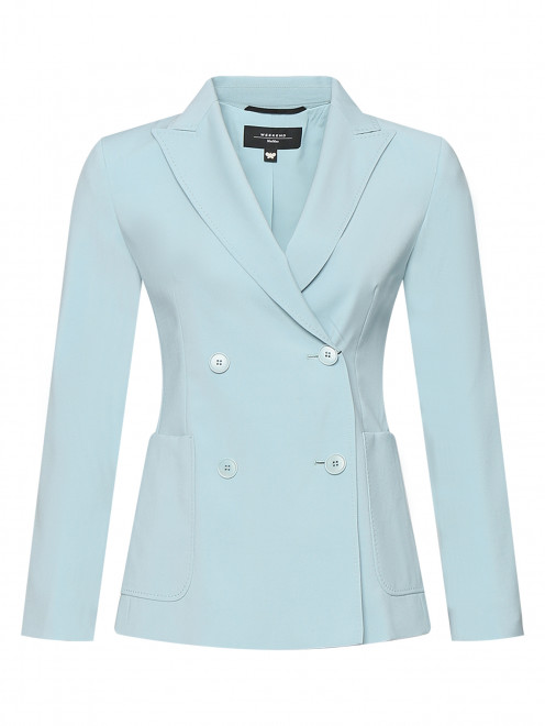 Двубортный жакет из шерсти Weekend Max Mara - Общий вид
