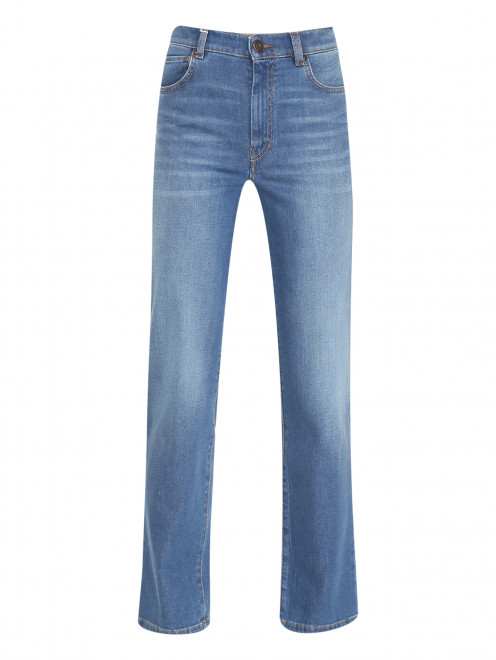 Базовые джинсы из хлопка Weekend Max Mara - Общий вид