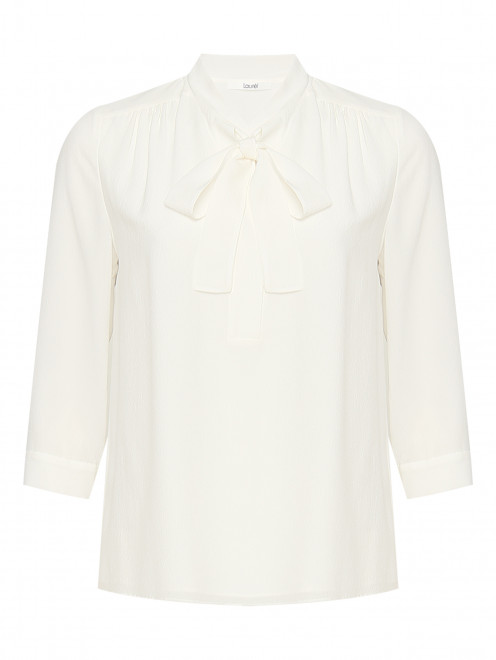 Блуза из шелка с бантом Laurel - Общий вид