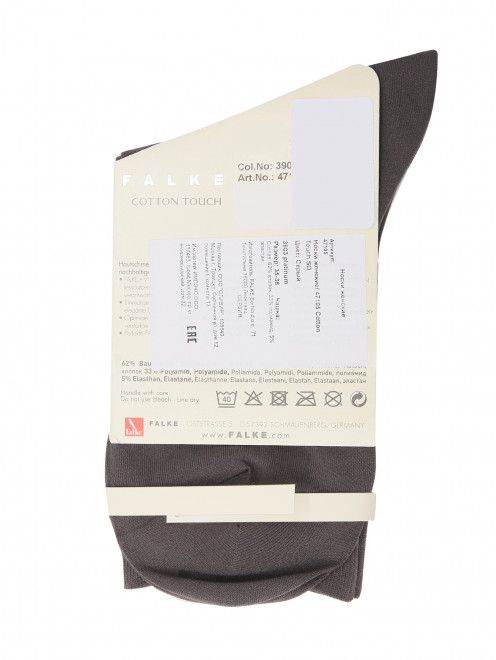 Однотонные женские носки Falke - Обтравка1