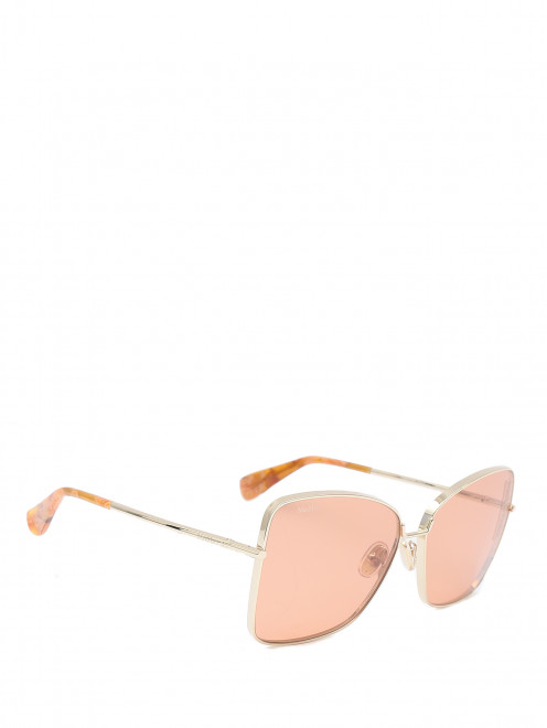Солнцезащитные очки в металлической оправе Max Mara - Общий вид