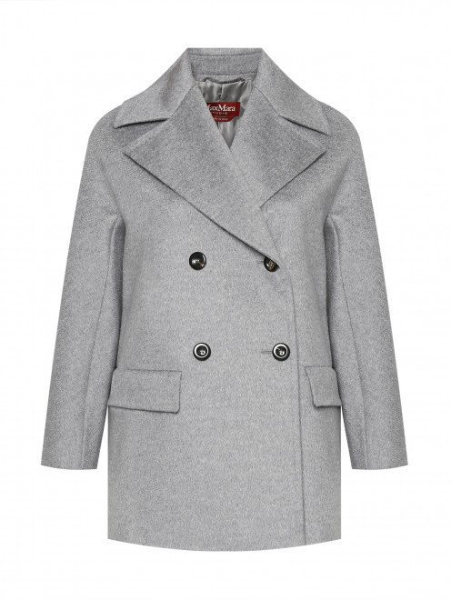 Пальто двубортное из шерсти Max Mara - Общий вид