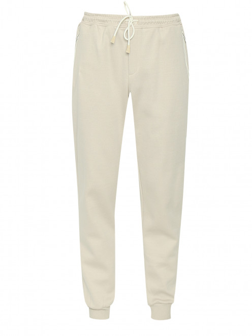 Трикотажные брюки из хлопка с карманами Eleventy - Общий вид