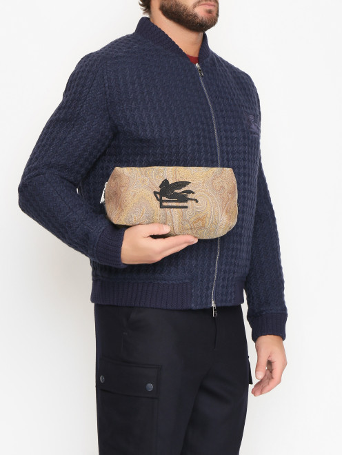 Косметичка-несессер с логотипом Etro - МодельОбщийВид