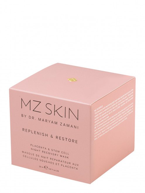 Маска для лица ночная восстанавливающая Replenish & Restore Placenta & Stem cell Night Recovery Mask, 30 мл Mz Skin - Обтравка1