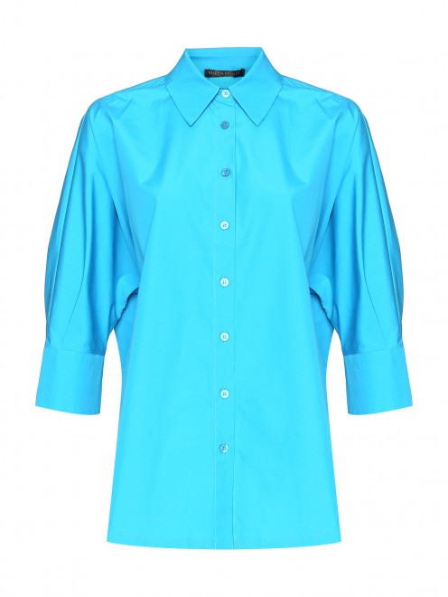 Блуза-рубашка из хлопка Marina Rinaldi - Общий вид