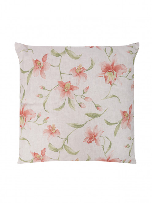 Подушка из льна с цветочным узором Bellora - Общий вид