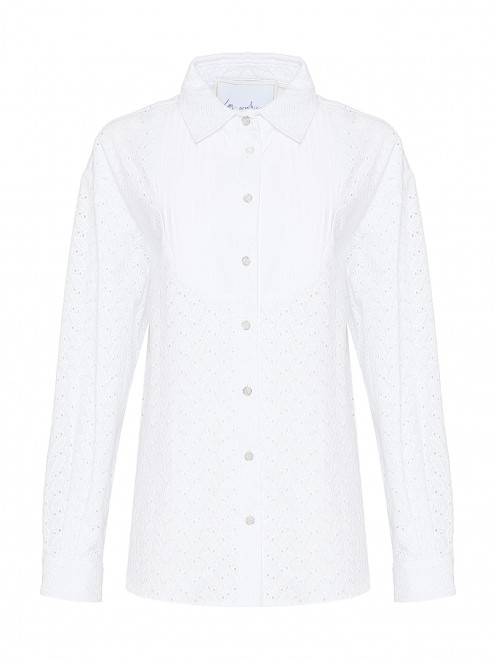 Блуза-рубашка с пластроном Les Archives - Общий вид