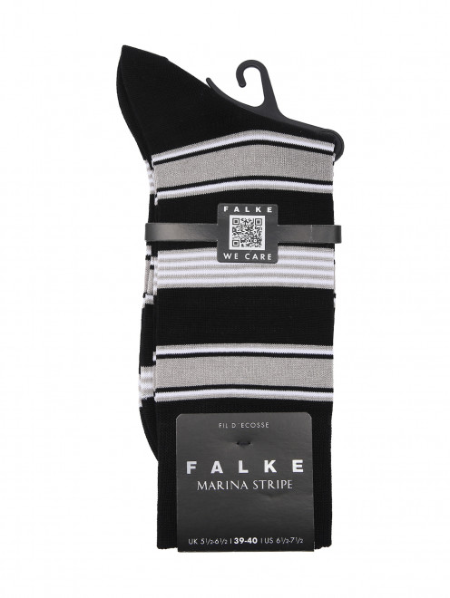Носки из хлопка с узором полоска Falke - Общий вид