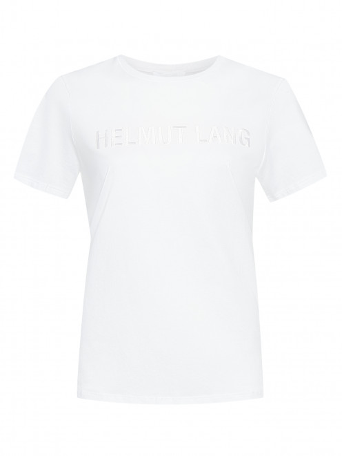 Футболка с логотипом Helmut Lang - Общий вид