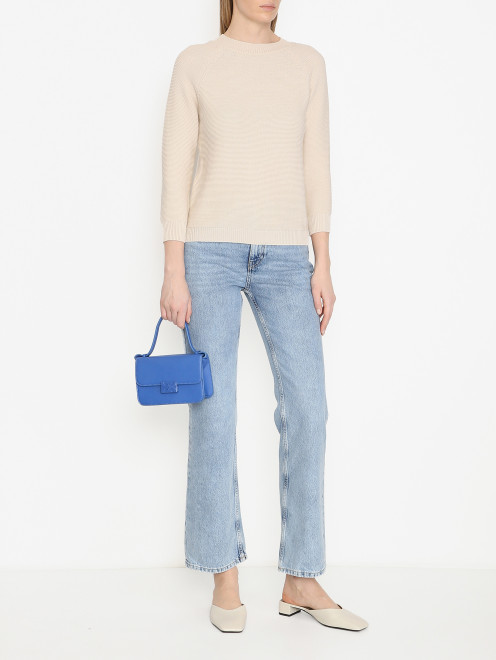 Трикотажный джемпер из хлопка Weekend Max Mara - МодельОбщийВид