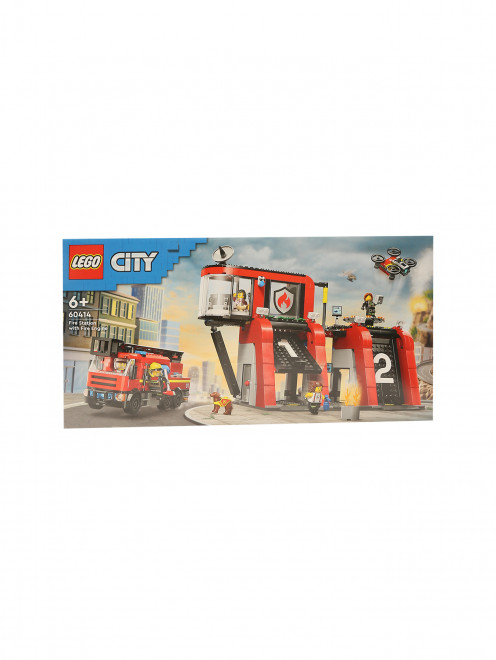 Конструктор LEGO City "Пожарная часть и пожарная машина" Lego - Общий вид