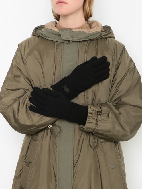 Трикотажные перчатки из шерсти Weekend Max Mara - МодельОбщийВид
