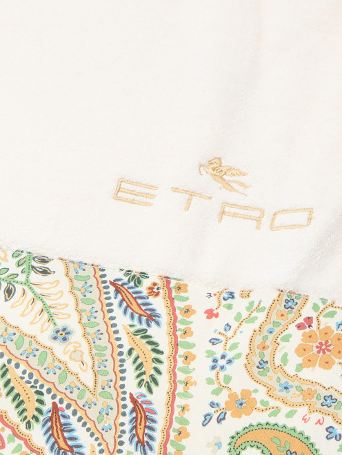 Махровое полотенце из хлопка Etro - Деталь