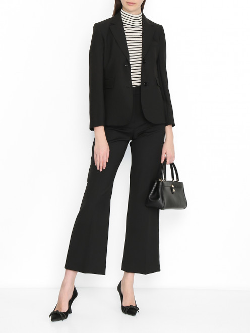 Прямые брюки из шерсти Weekend Max Mara - МодельОбщийВид