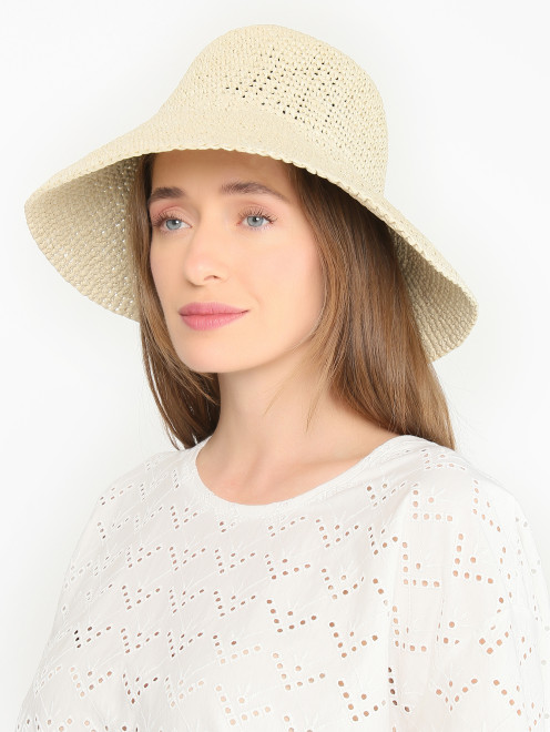 Соломенная шляпа с широкими полями Max Mara - МодельОбщийВид