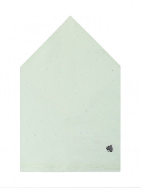 Бандана из хлопка декорированная кристаллами IL Trenino - Общий вид