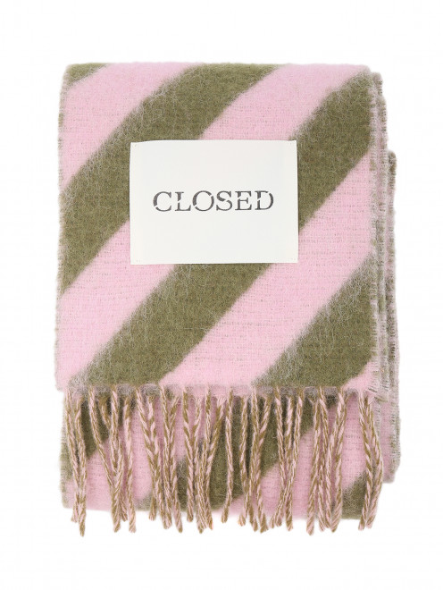 Шарф из хлопка и шерсти CLOSED - Общий вид