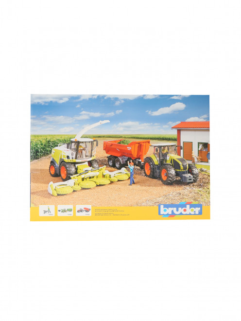 Комбайн кормоуборочный Claas Jaguar 980 Bruder - Обтравка1