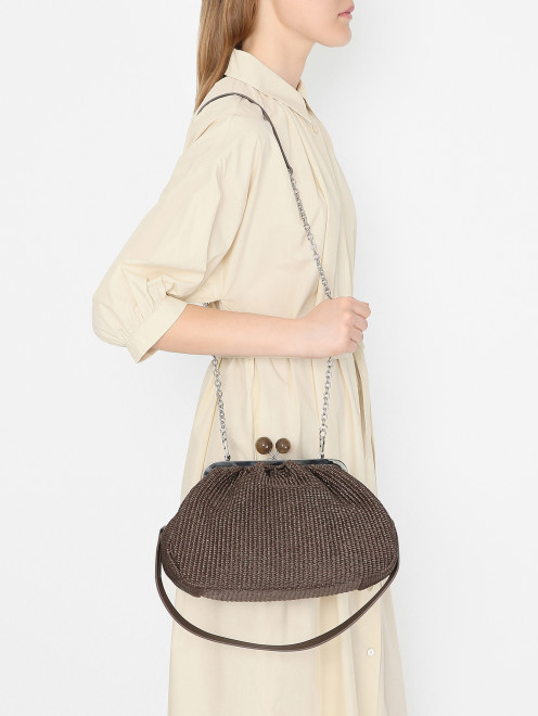 Сумка плетеная Weekend Max Mara - МодельВерхНиз