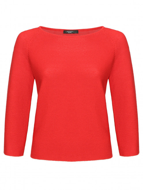 Базовый джемпер из хлопка Weekend Max Mara - Общий вид