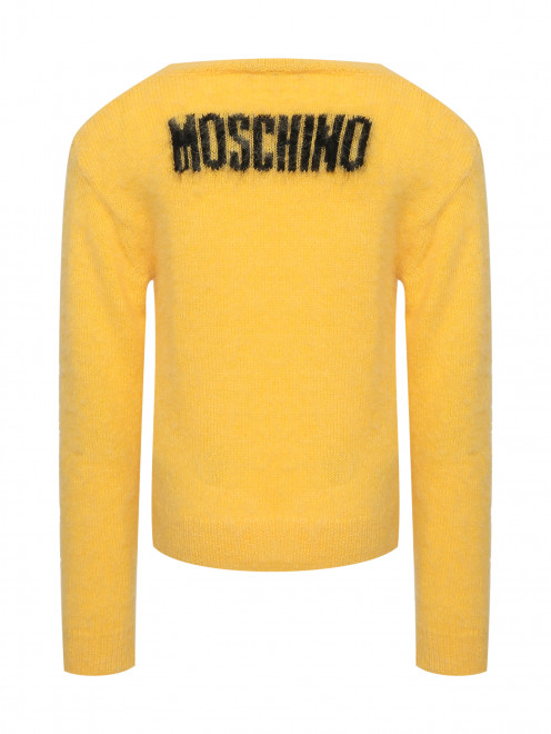 Джемпер из смешанной шерсти Moschino - Обтравка1