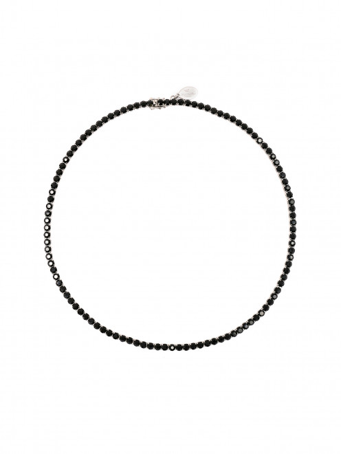 Ожерелье из металла с кристаллами Weekend Max Mara - Общий вид