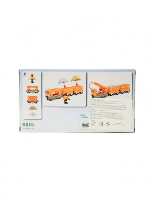 Игровой набор - транспорт и золотоискатель BRIO - Обтравка1