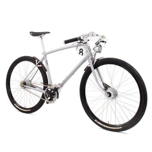 Мужской велосипед Pashley Morgan 8 Pearl Grey (S) Electra - Общий вид