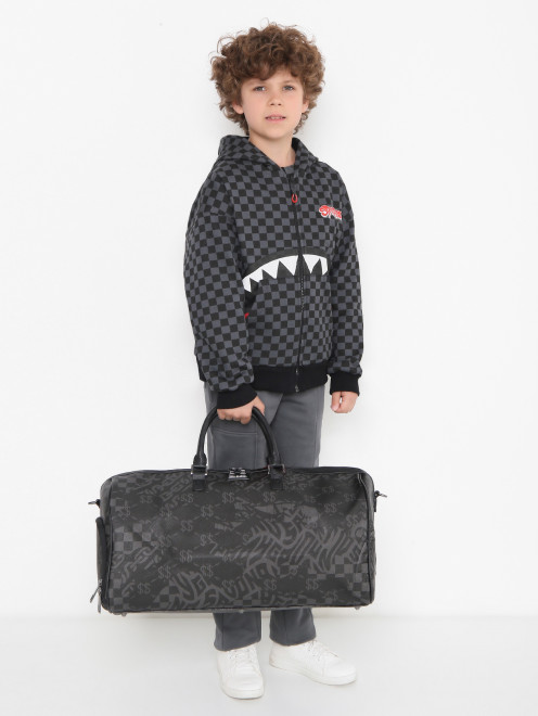 Дорожная сумка с узором Sprayground - МодельОбщийВид