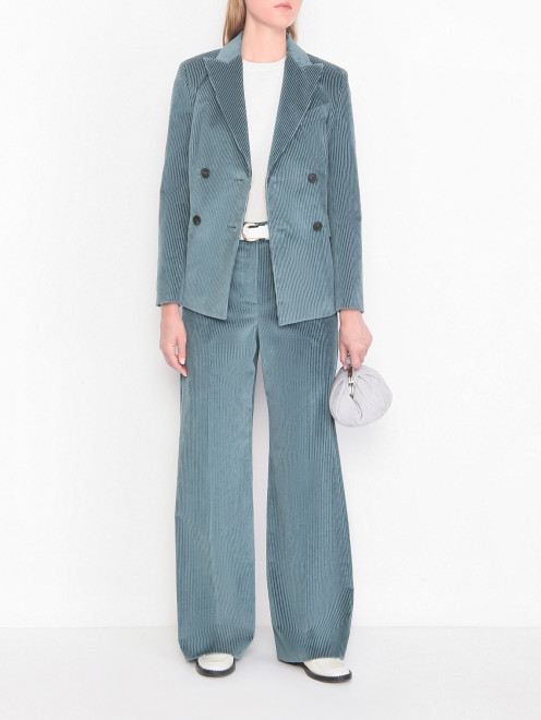 Жакет двубортный вельветовый Weekend Max Mara - МодельОбщийВид