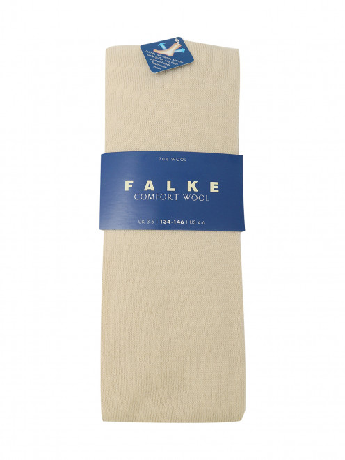 Шерстяные однотонные колготки Falke - Общий вид