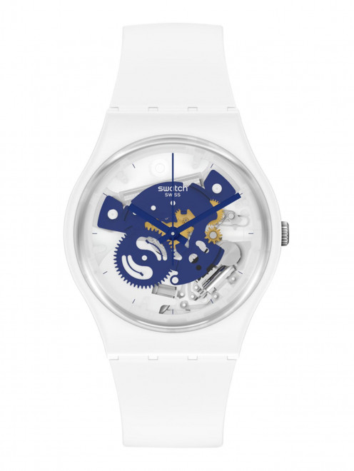 Часы Time To Blue Small Swatch - Общий вид