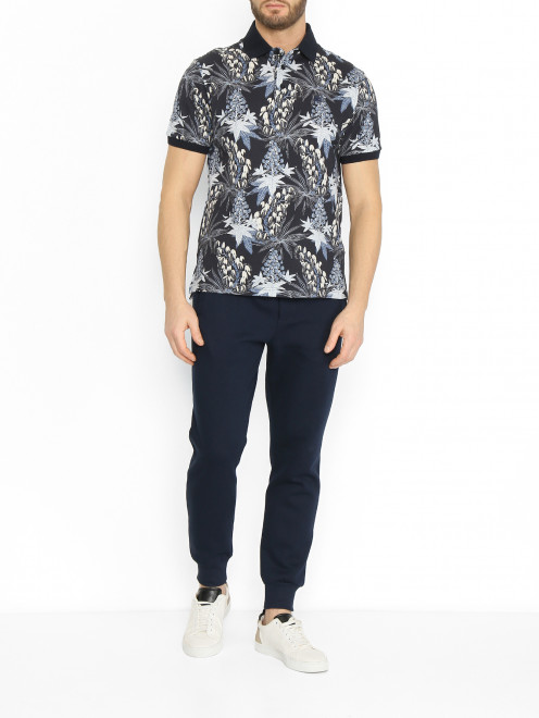 Спортивные брюки из хлопка Etro - МодельОбщийВид