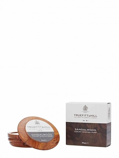 Люкс-мыло Sandalwood для бритья - Face care, 99g. Truefitt & Hill - Общий вид