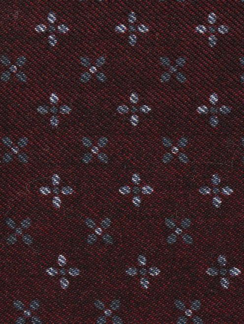 Карманный платок из шерсти с узором Isaia - Деталь