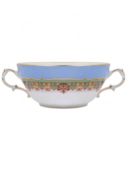 Чаша суповая с узором и окантовкой Ginori 1735 - Общий вид