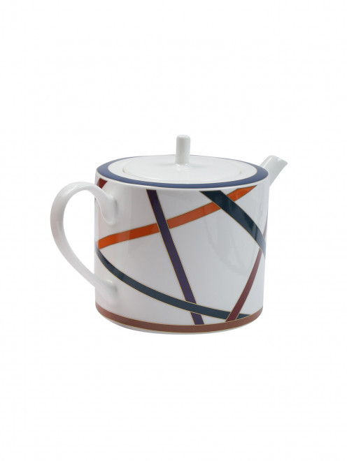 Чайник из керамики с контастным узором Missoni - Обтравка1