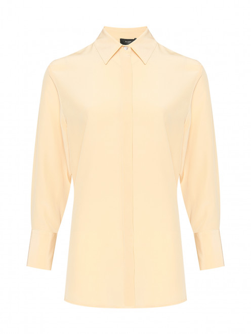 Блуза из шелка свободного кроя Shade - Общий вид