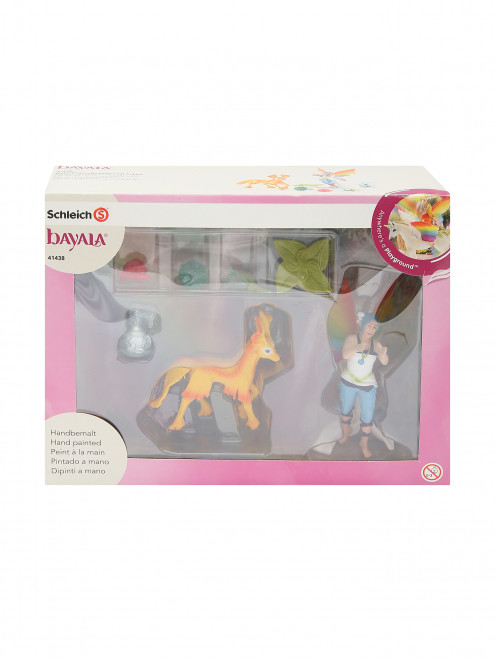 Радужная эльфийка Дунья с жеребенком Schleich - Общий вид