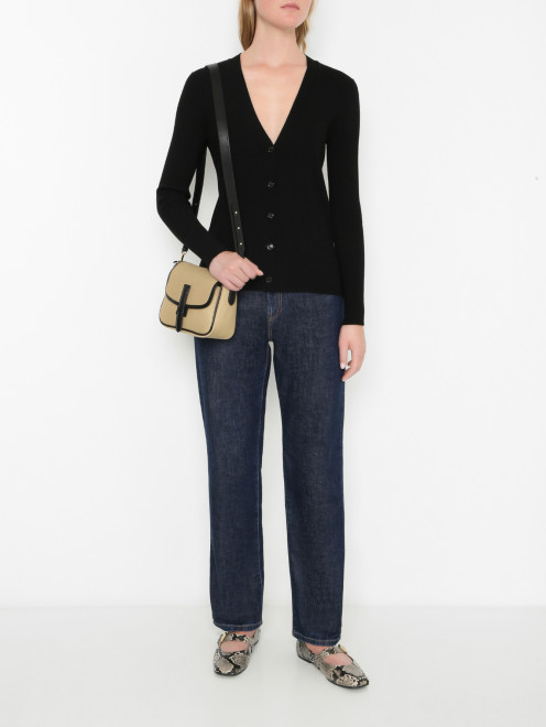 Базовый кардиган на пуговицах Weekend Max Mara - МодельОбщийВид