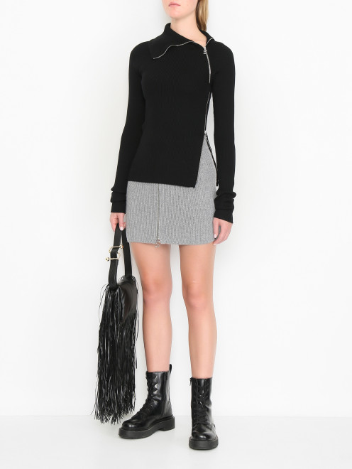 Трикотажная юбка из шерсти Sportmax - МодельОбщийВид