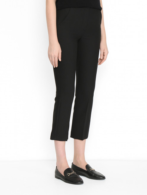 Зауженные брюки со стрелками Weekend Max Mara - МодельВерхНиз