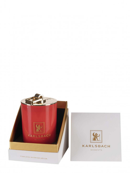 Свеча Frosted Berry Red Rose, 270 г Karlsbach - Деталь