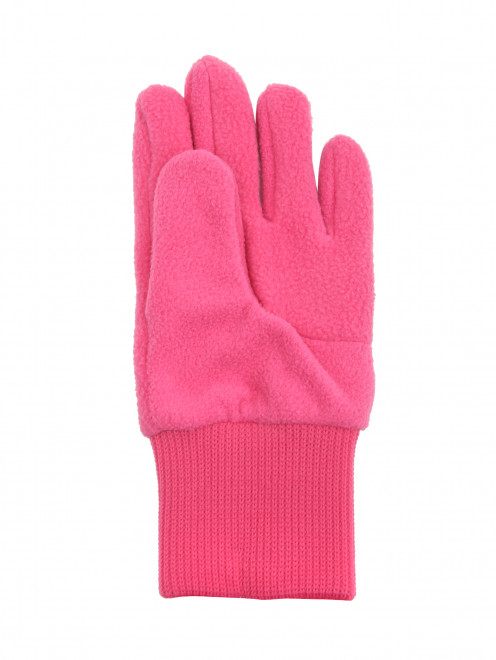 Однотонные перчатки из флиса  Maximo - Обтравка1