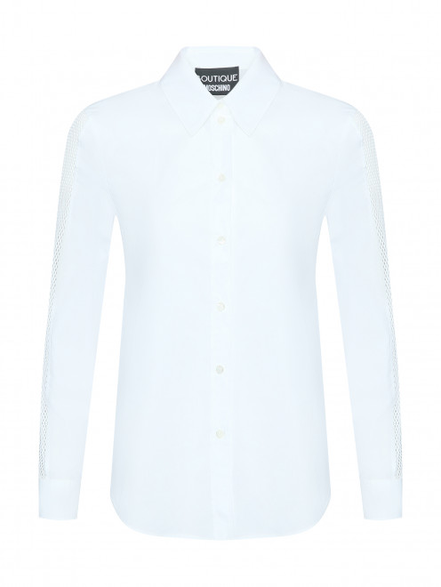 Рубашка из хлопка с длинными рукавами Moschino Boutique - Общий вид