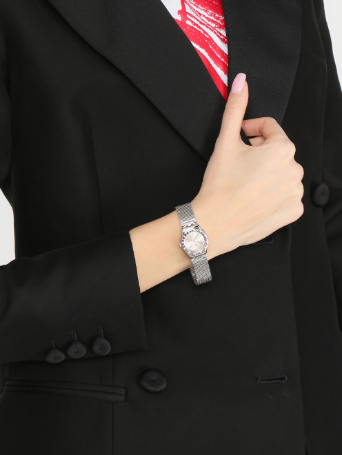 Часы кварцевые на стальном браслете Swatch - МодельОбщийВид